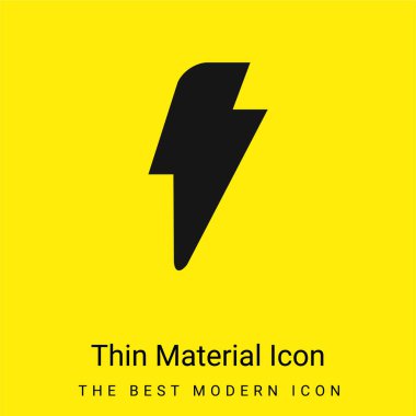 Siyah Şimşek en az sarı madde simgesi