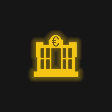 Avro Binası Sarı Parlak Neon simgesi