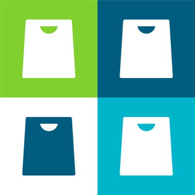 Poşet Düz Renk en az simge seti