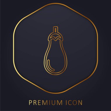 Büyük Patlıcan Altın Çizgisi logosu veya simgesi