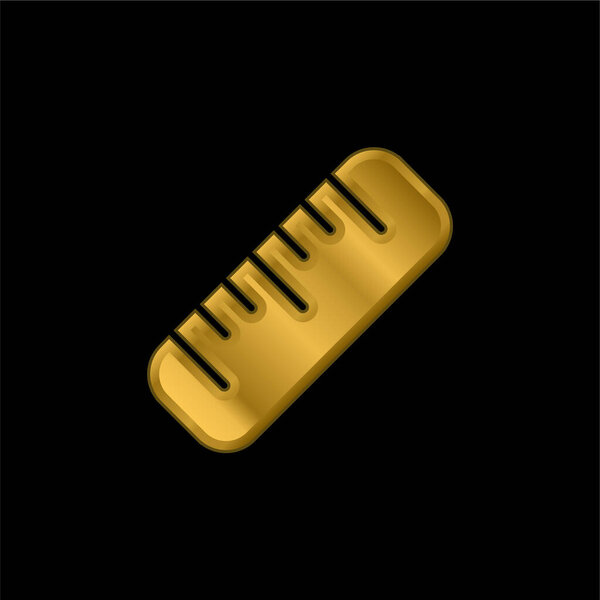 Позолоченная икона или вектор логотипа