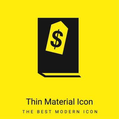 Kitap en az parlak sarı malzeme simgesi