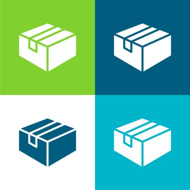 Kutu Düzlüğü 4 renk en küçük simge kümesi