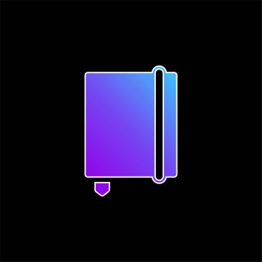 Yer imi mavi vektör simgesiyle Gündem