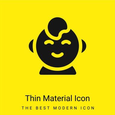 Bebek Çocuk en az sarı madde simgesi