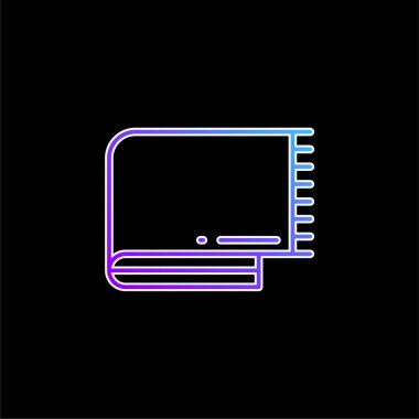 Battaniye mavisi gradyan vektör simgesi