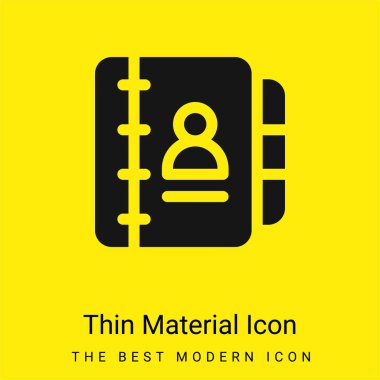 Gündem en az parlak sarı madde simgesi