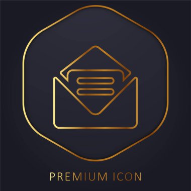 Büyük Yeni E- posta hattı prim logosu veya simgesi