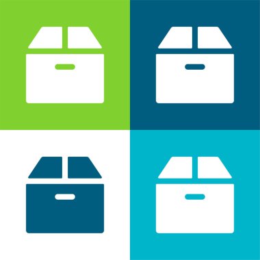 Kutu Düzlüğü 4 renk en küçük simge kümesi