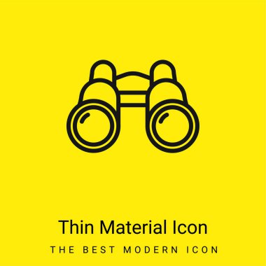 Dürbünler en az sarı madde simgesi