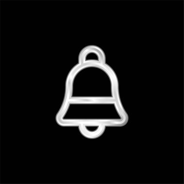 Gümüş kaplama metalik simge