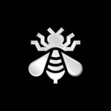 Arı gümüşü kaplama metalik simge