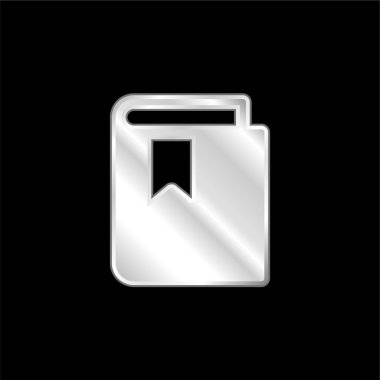 Gümüş kaplama metalik simge