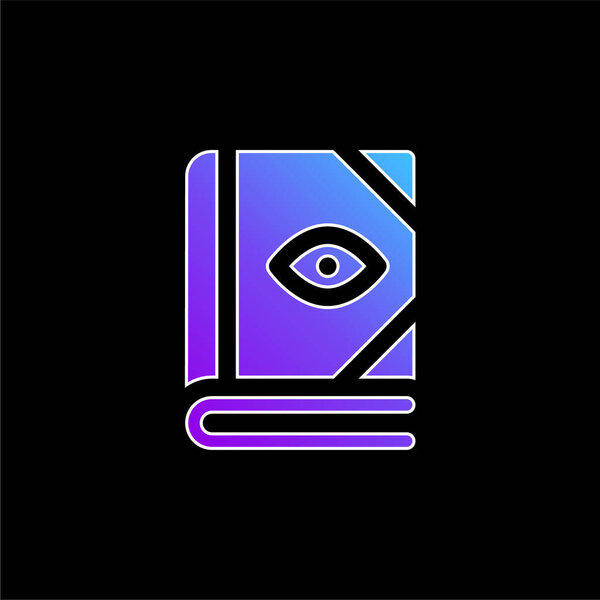 Иконка синего градиента