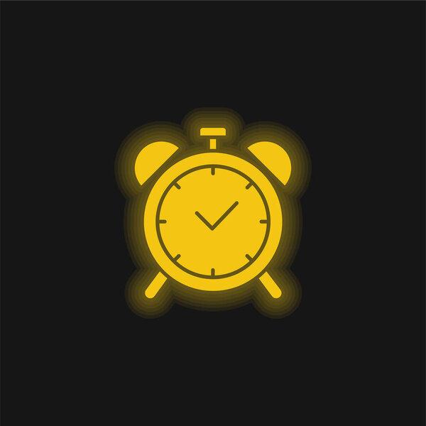 Сияющий неоновый значок