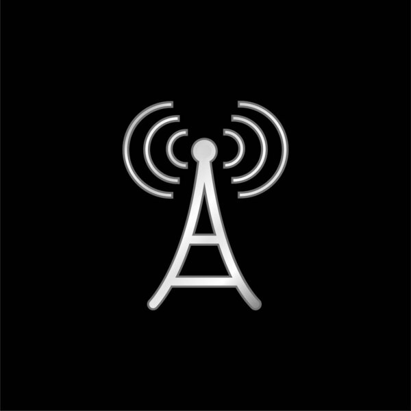 Плакированный металлический значок антенны