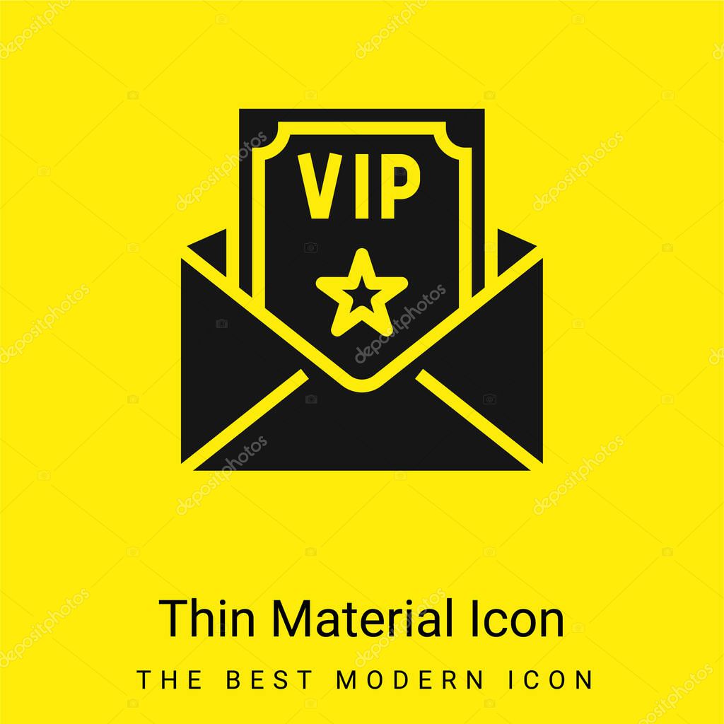 Birthday And Party minimal bright yellow material icon