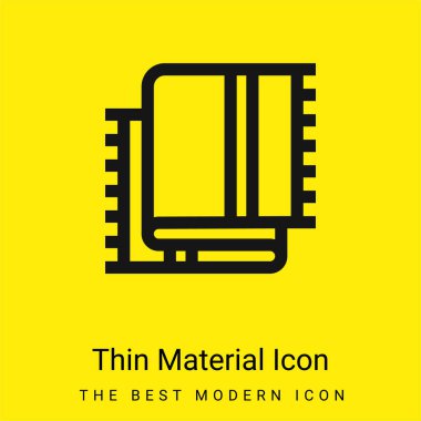 Battaniye minimal parlak madde simgesi