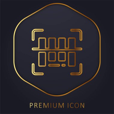 Barlar Kodu Altın Hat prim logosu veya simgesi