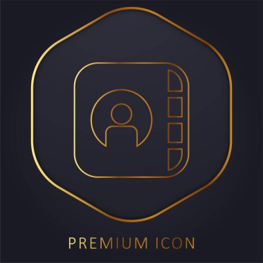 Elma hattı premium logosu veya simgesi