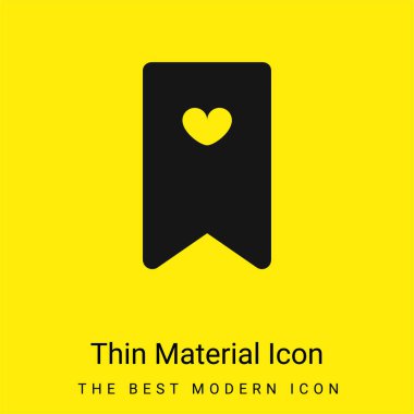 Yer imi en az parlak sarı madde simgesi