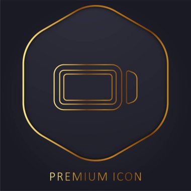 Pil Tam Altın Hat prim logosu veya simgesi