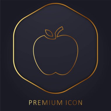 Elma hattı premium logosu veya simgesi