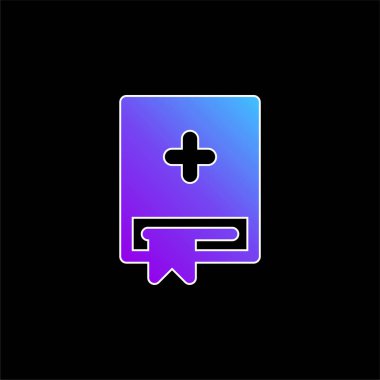 Randevu Defteri Mavi Gradyan vektör simgesi