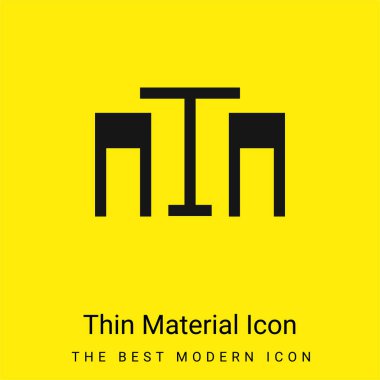 Asgari açık sarı malzeme simgesi