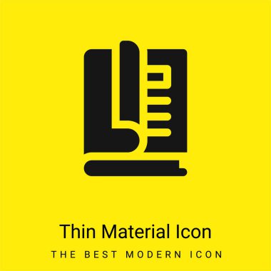 Kitap en az parlak sarı malzeme simgesi