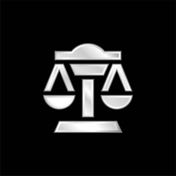 Плакированный серебром металлический значок