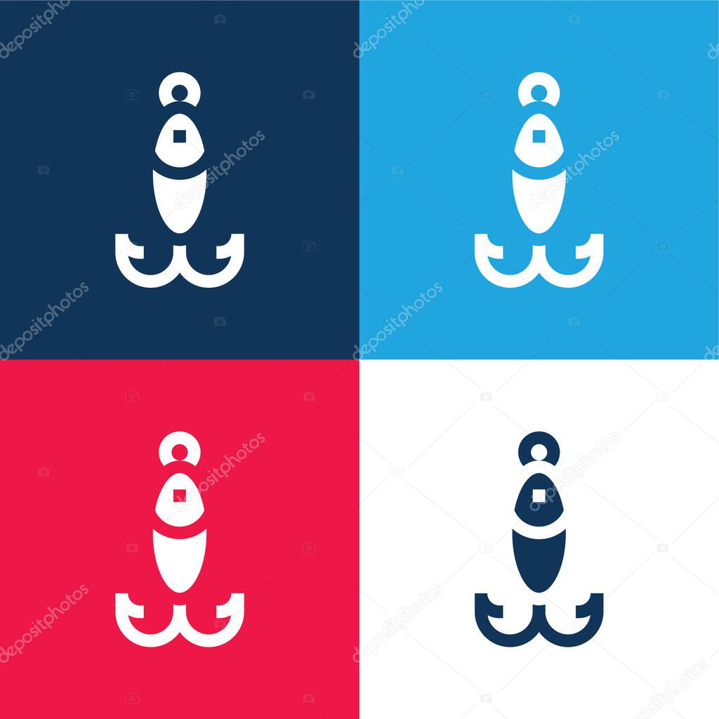 Bait minimal bright yellow material icon
