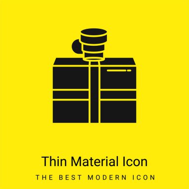 Kutu en az parlak sarı malzeme simgesi
