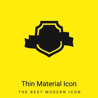 Ödül Kalkanı Asgari Parlak Sarı Madde simgesi