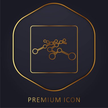 Bettercode Logo Altın Hat prim logosu veya simgesi
