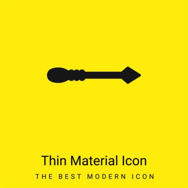 Ok en az parlak madde simgesi