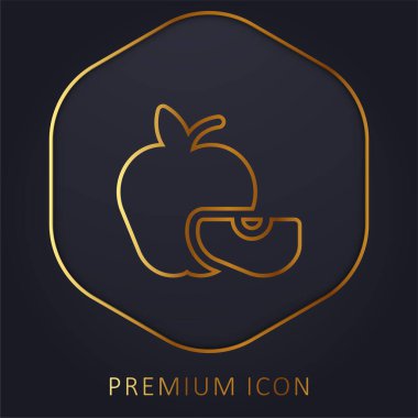 Elma hattı premium logosu veya simgesi