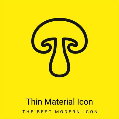 Büyük Mantar Asgari sarı madde simgesi