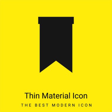 Yer imi en az parlak sarı madde simgesi