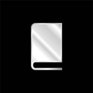 Kara kaplı gümüş kaplamalı metal simgelerle kaplı kitap