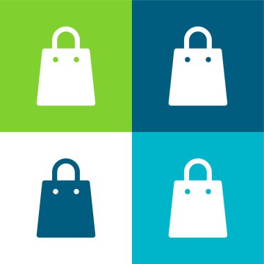 Poşet Düz Renk en az simge seti