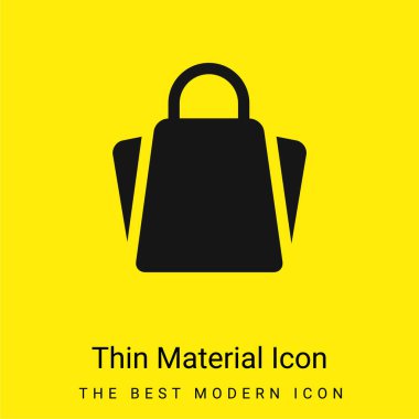 Çanta en az sarı madde simgesi