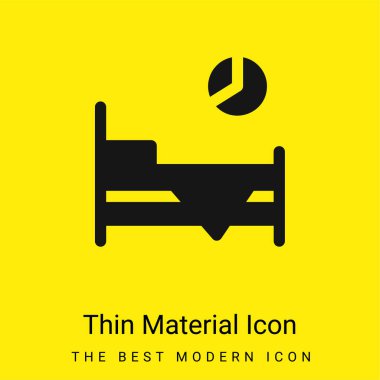 Yatma zamanı, en az sarı madde simgesi