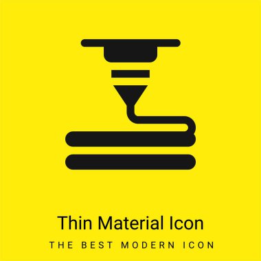 3d Yazıcı Asgari Parlak Sarı Madde simgesi