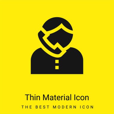 Asgari düzeyde parlak sarı madde simgesi