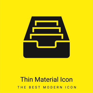 En küçük parlak sarı madde simgesini arşivle