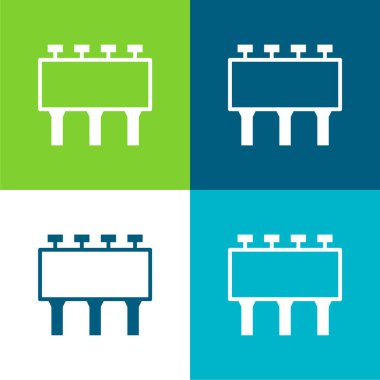 Billboard Düz Renk en az simge seti