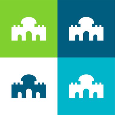 Alcala Kapı Düzlüğü 4 renk en küçük simge kümesi