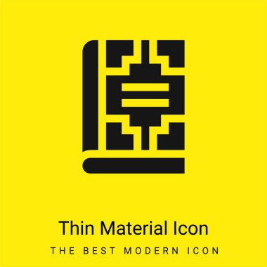 Kitap en az parlak sarı malzeme simgesi