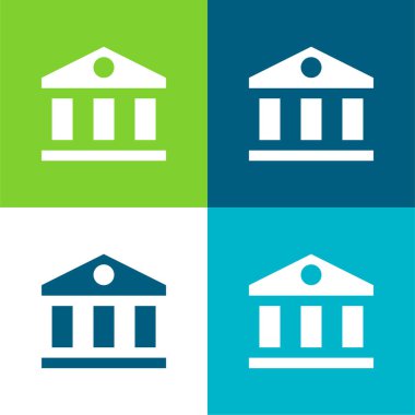 Düz Düz Düz Renk simgesi kümesi